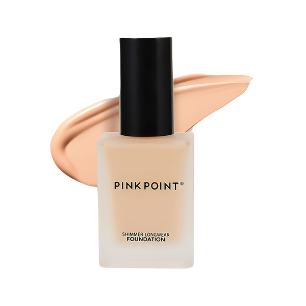Pink Point Купить PINK POINT Стойкая мерцающая тональная основа 02 натуральный ...